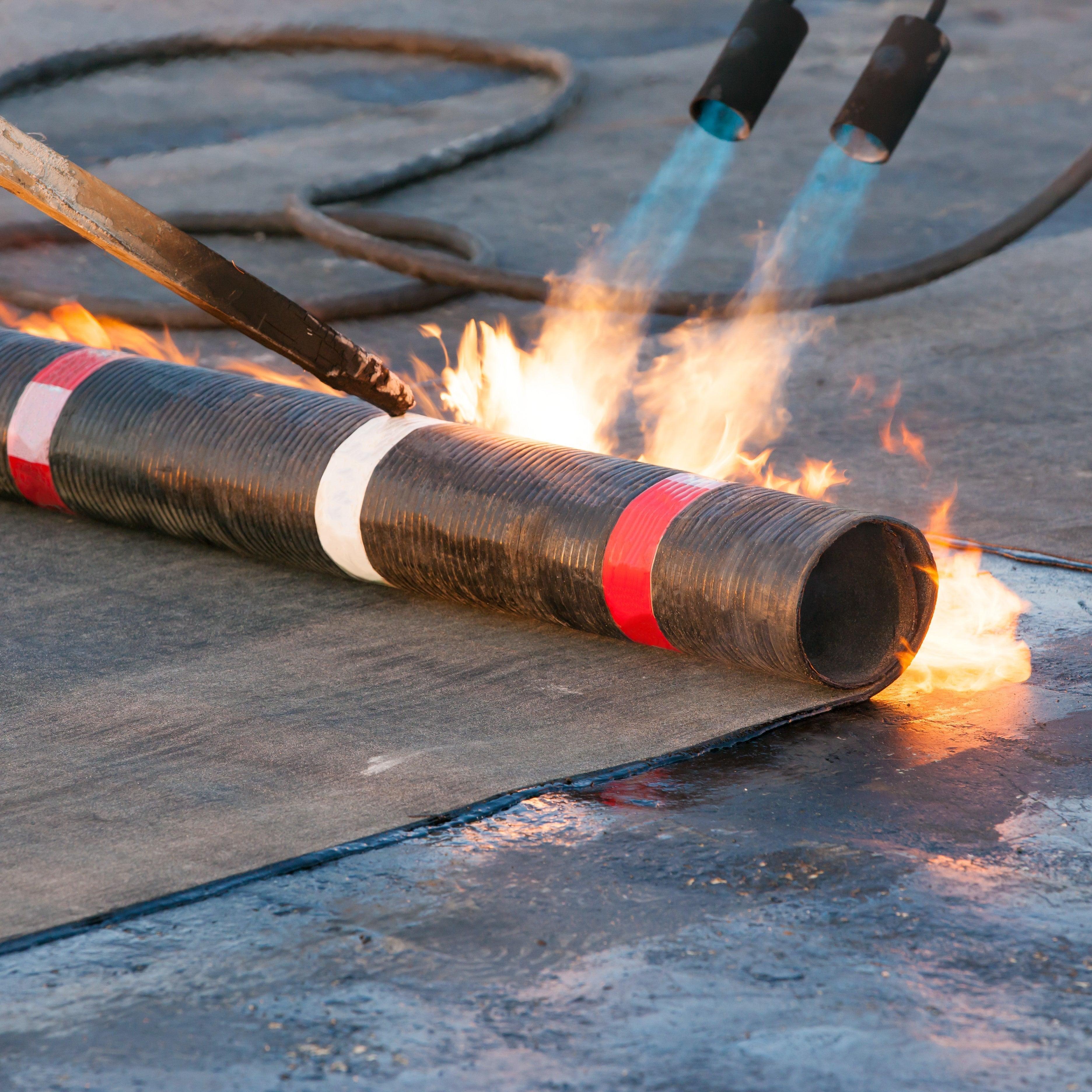 Flame King 500,000 BTU X 2 Torch Head Dual Propane Weed Burner Torch - We The Collective