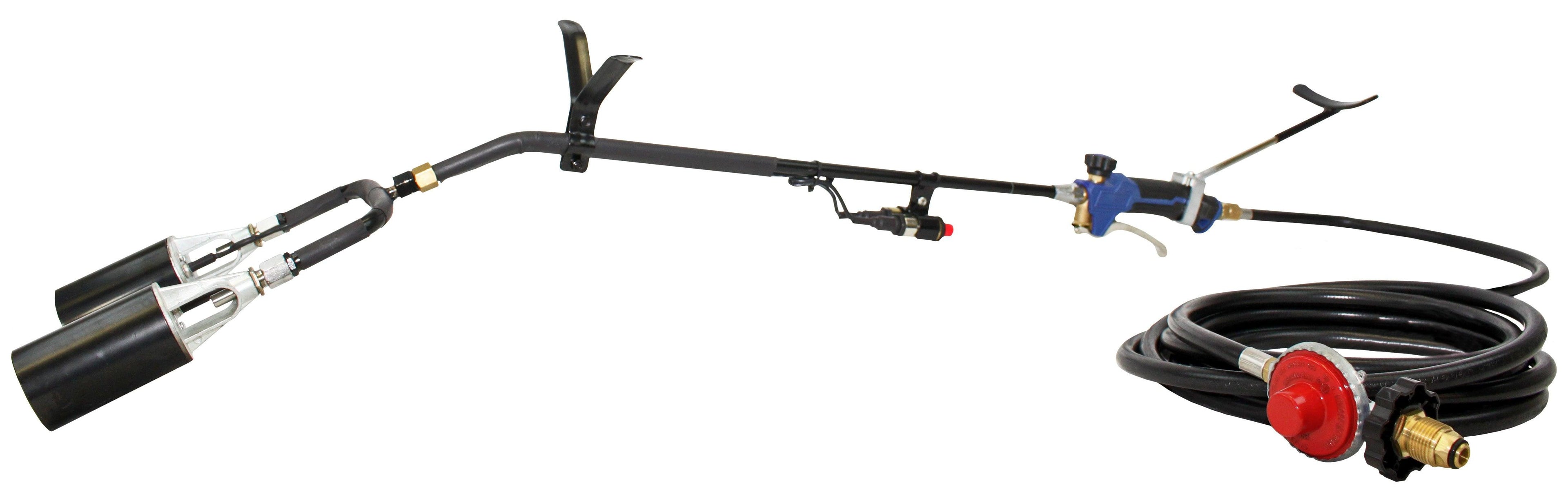 Flame King 500,000 BTU X 2 Torch Head Dual Propane Weed Burner Torch - We The Collective