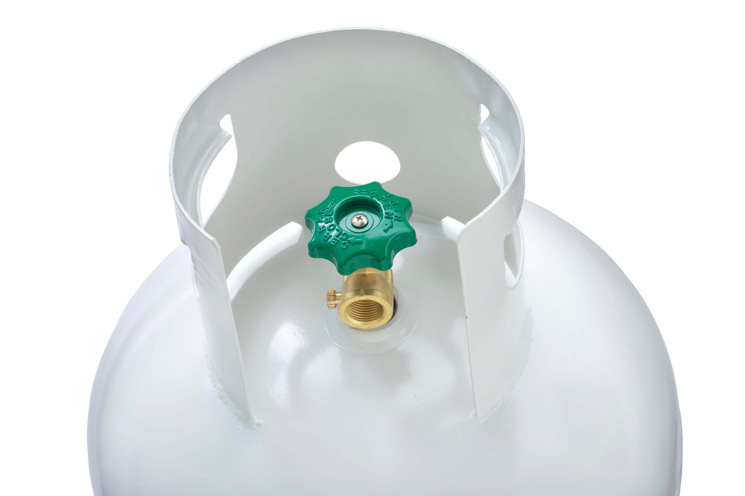 Flame King 100lb Empty Propane Tank LP Cylinder with POL Valve - We The Collective