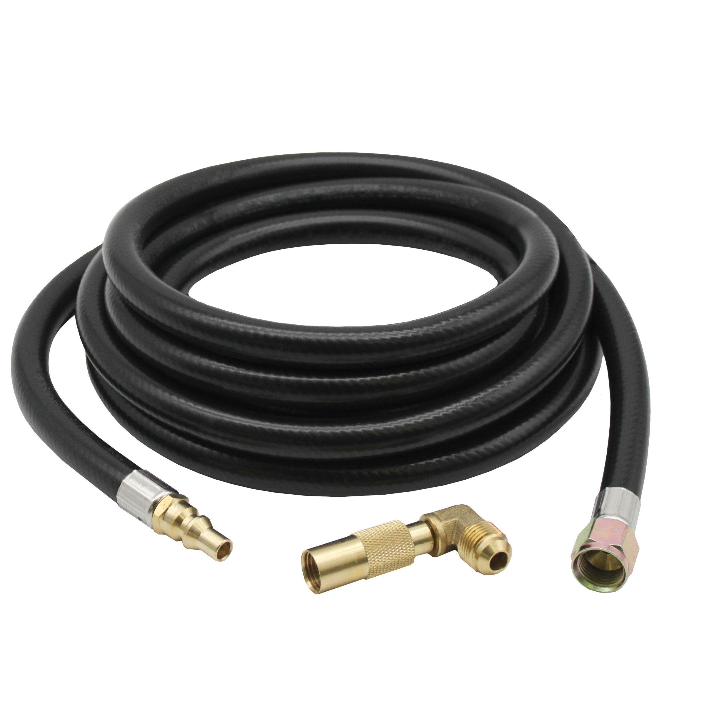 Flame King 12ft RV Quick Connect Hose Adapter for 17" or 22" Griddle - We The Collective