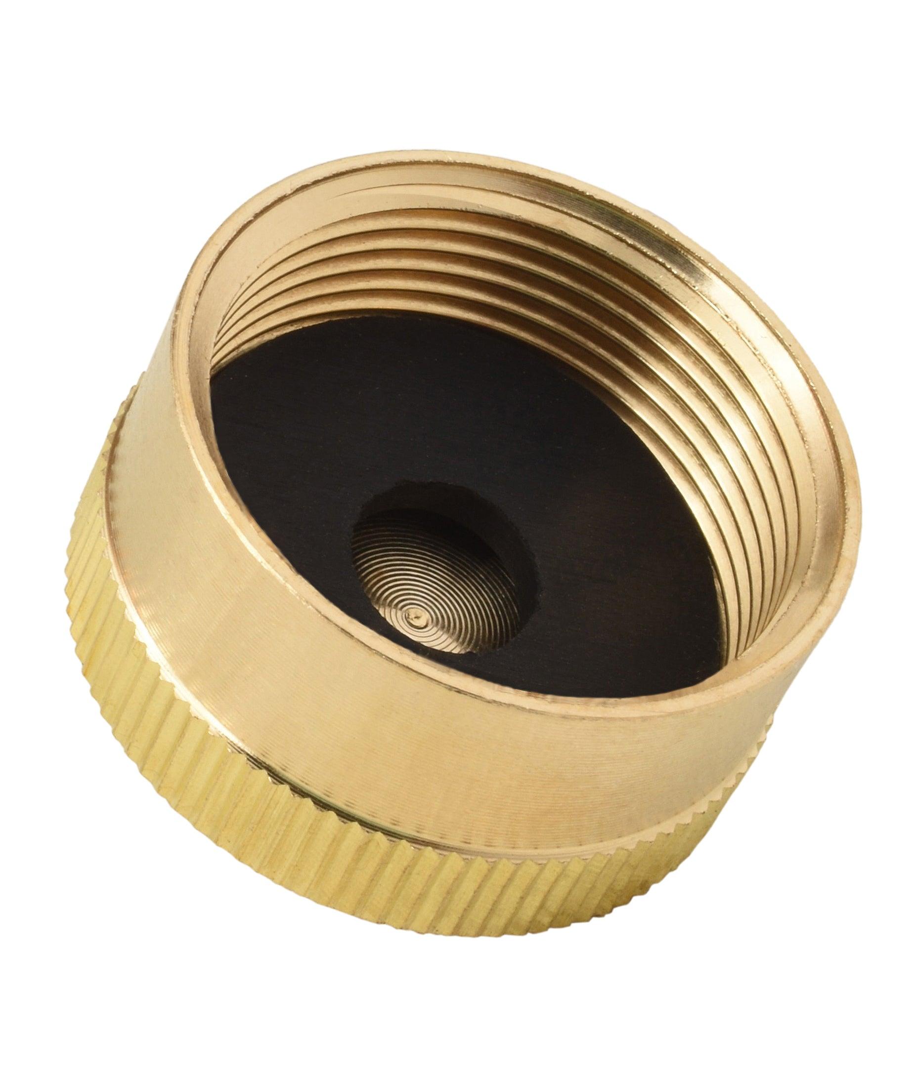 Flame King 1lb Cylinder Brass Caps 4 pack - We The Collective