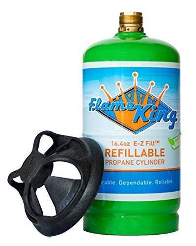 Flame King 2 pack Eco Friendly Sustainable 1lb Refillable Propane Tank LP Cylinder - We The Collective