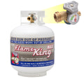 Flame King 20lb Propane Tank LP Cylinder with OPD & Gauge - We The Collective