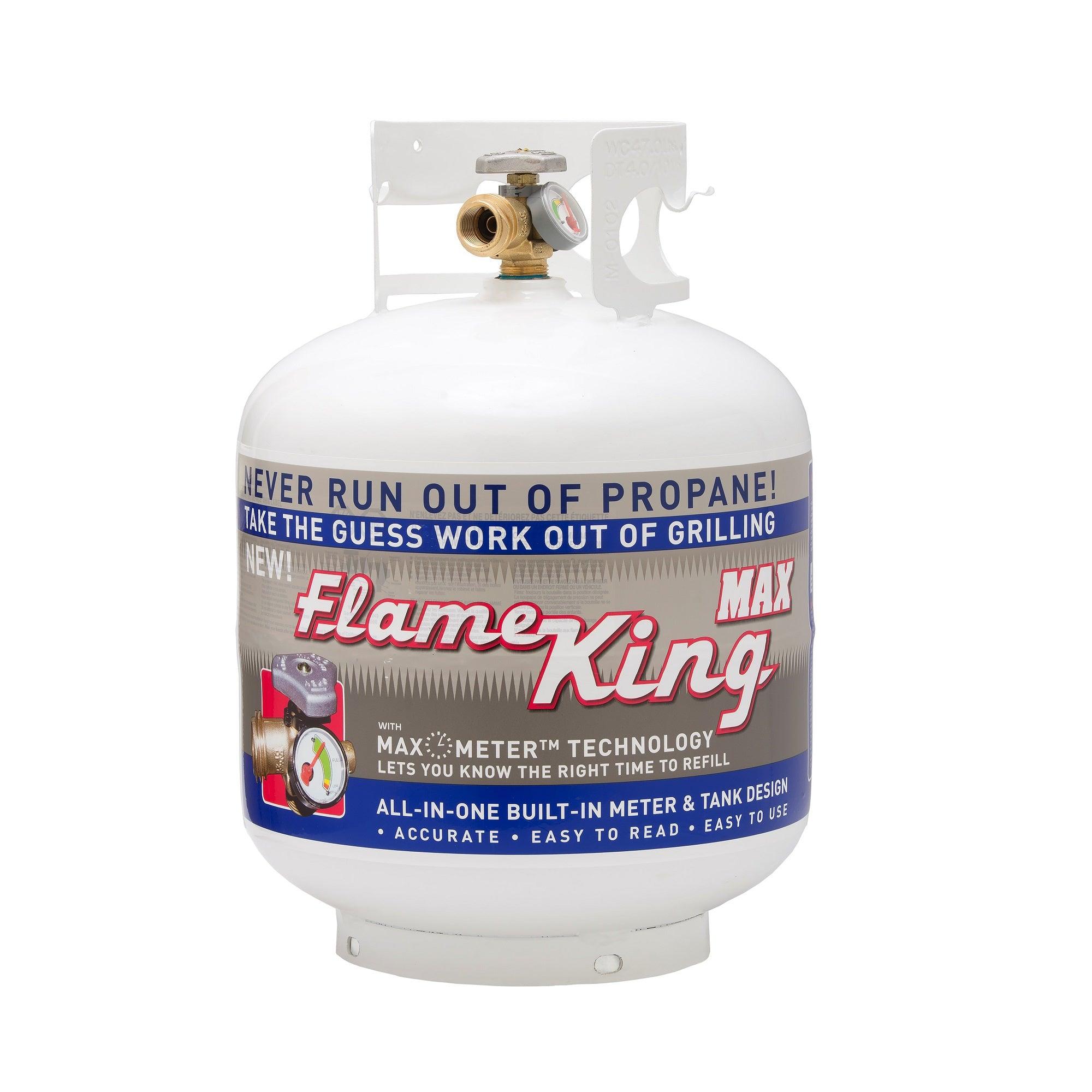 Flame King 20lb Propane Tank LP Cylinder with OPD & Gauge - We The Collective