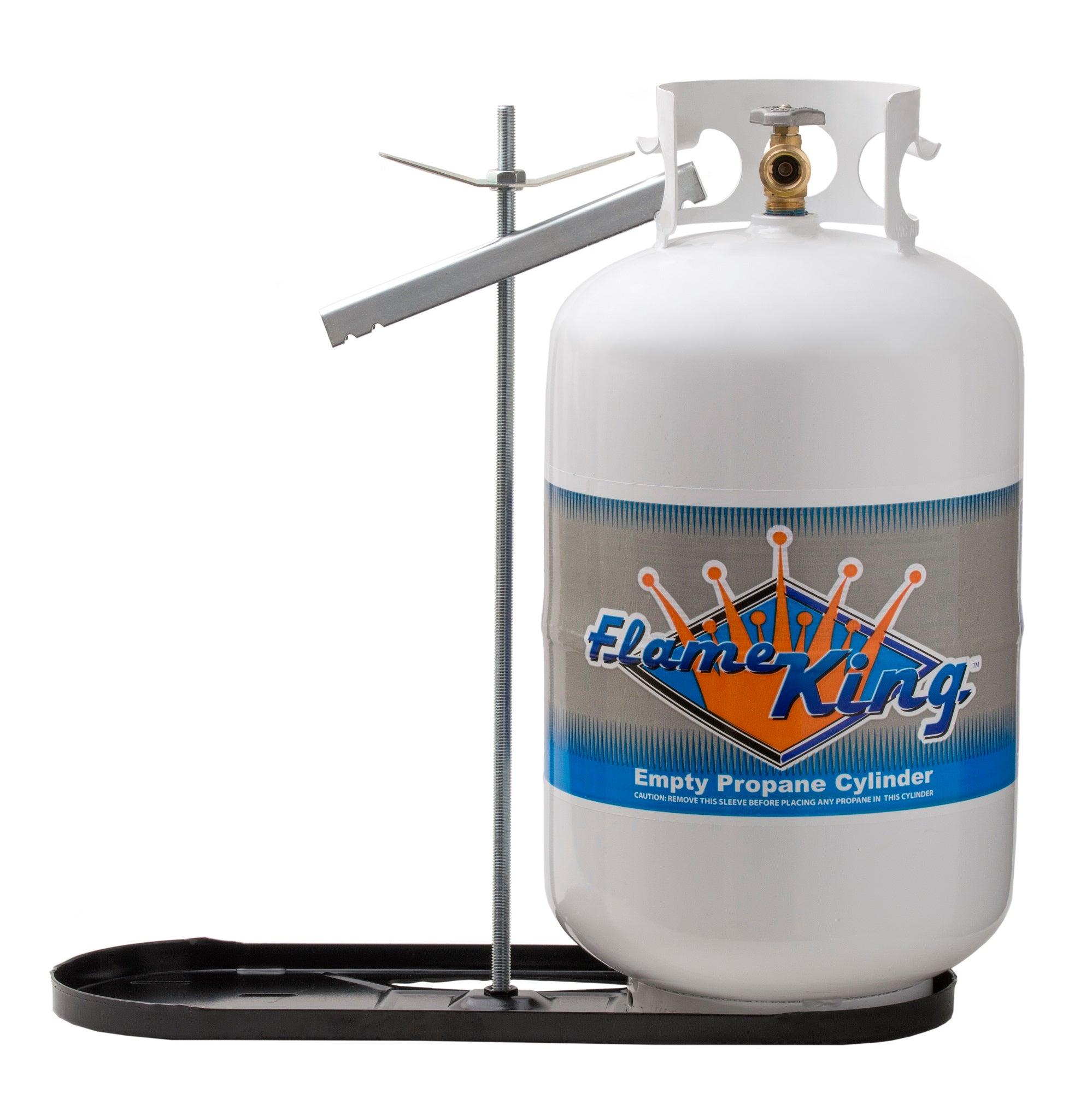Flame King 30lb Rack for Dual Propane Tank RVs & Trailers - We The Collective