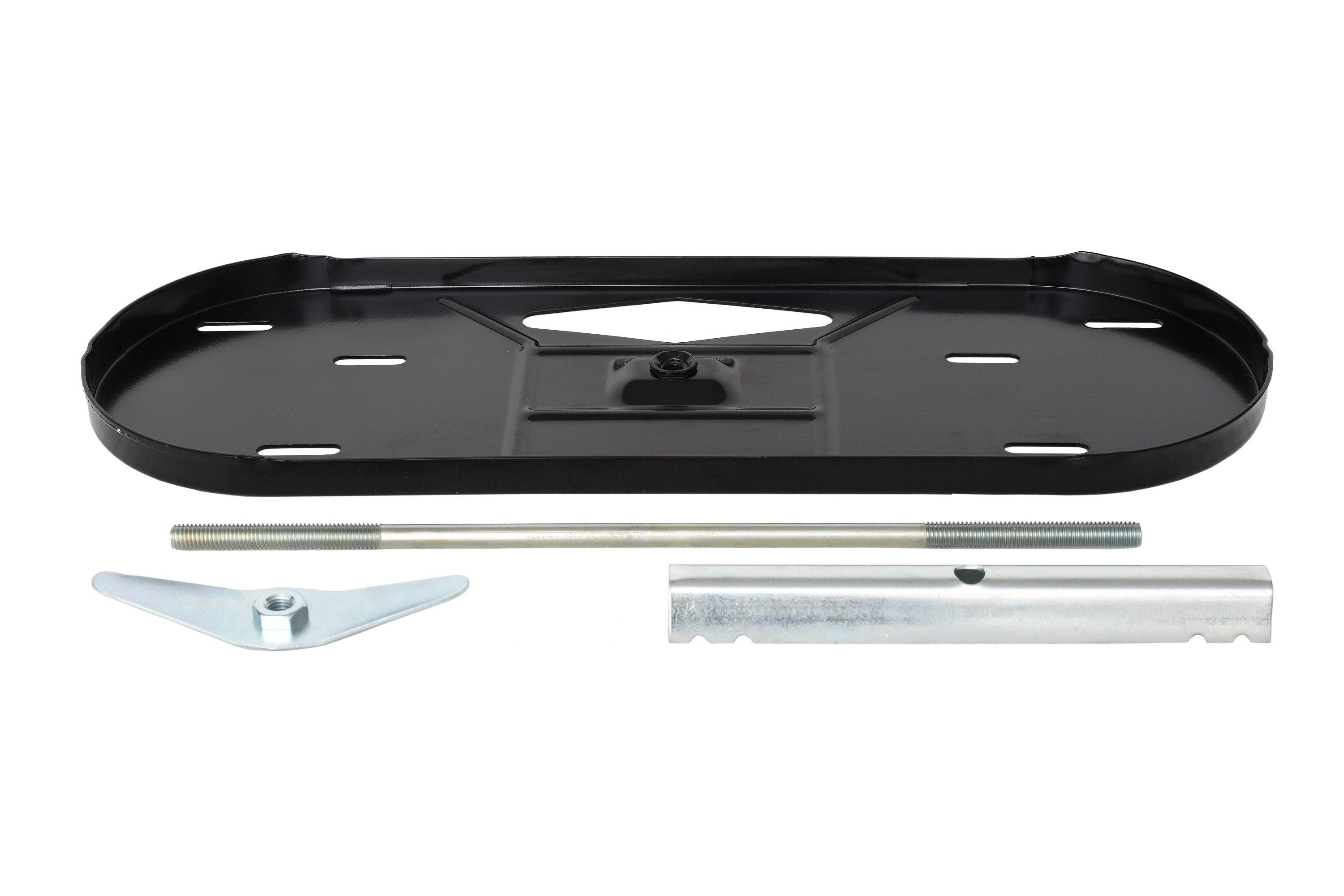 Flame King 40lb Rack for Dual Propane Tank RVs & Trailers - OVERLANDERS Outfitter
