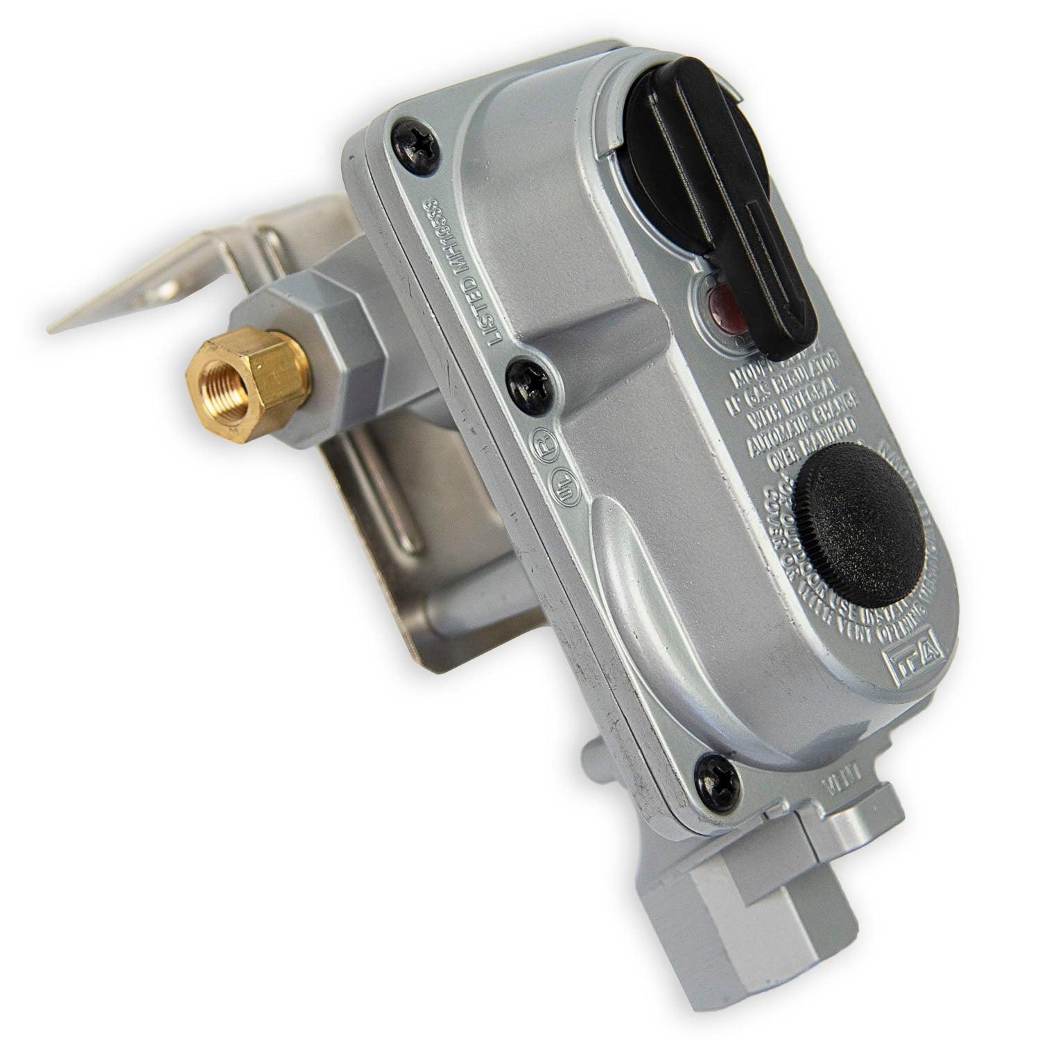 Flame King Auto Regulator with Pls Cover & Long Mount Bracket - OVERLANDERS Outfitter