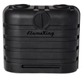 Flame King Dual 30LB LP Propane Tank Light Plastic Heavy Duty Cover RV Trailer Black - We The Collective