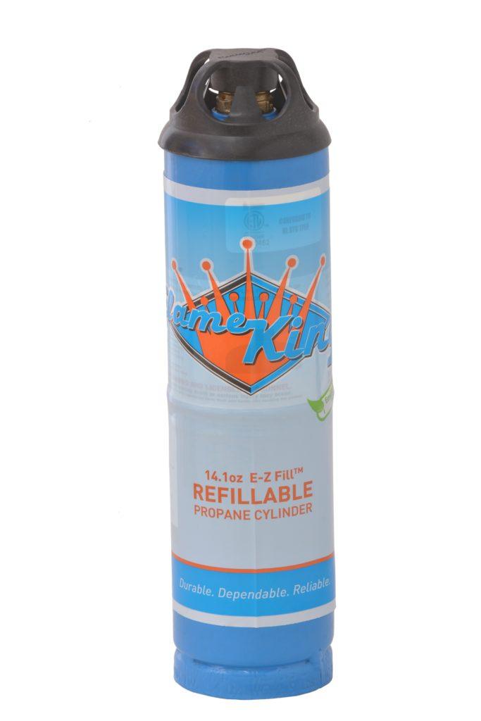 Flame King 1lb Refillable Propane Tank Welding LP Cylinder 14.1 - OVERLANDERS Outfitter