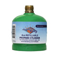 Flame King Eco Friendly Sustainable 8oz 1/2lb Refillable Propane Tank LP Cylinder - We The Collective