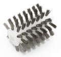 Flame King electric BBQ grill brush replacement head with durable bristles for effective cleaning of grill surfaces.