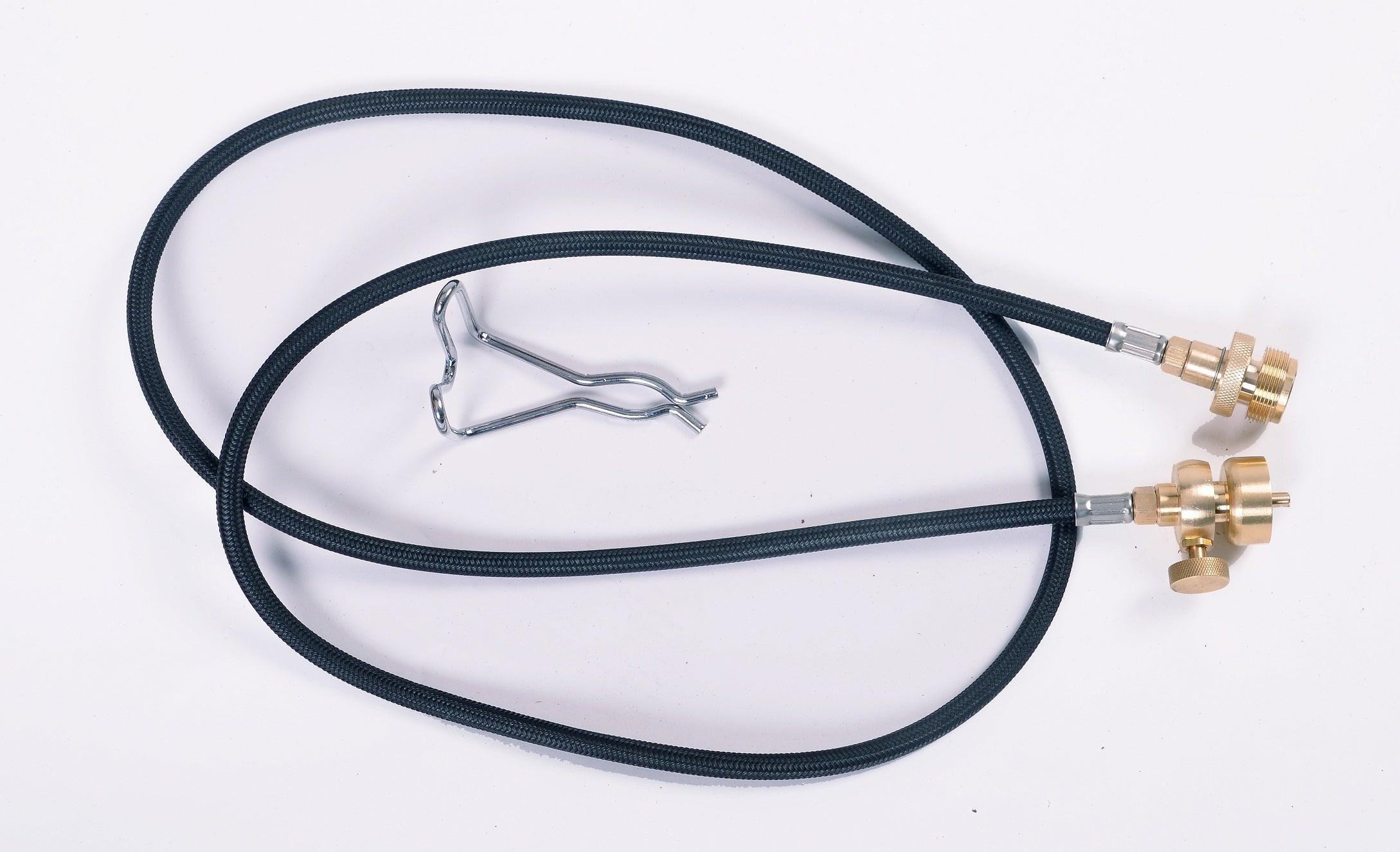 Flame King Flexible 5 FT Extension Hose For 1Lb Propane Tank Cylinder - We The Collective