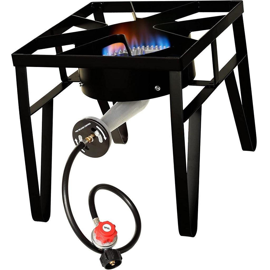 Flame King Heavy Duty 200,000 BTU Propane Gas Single Burner Cooker - We The Collective