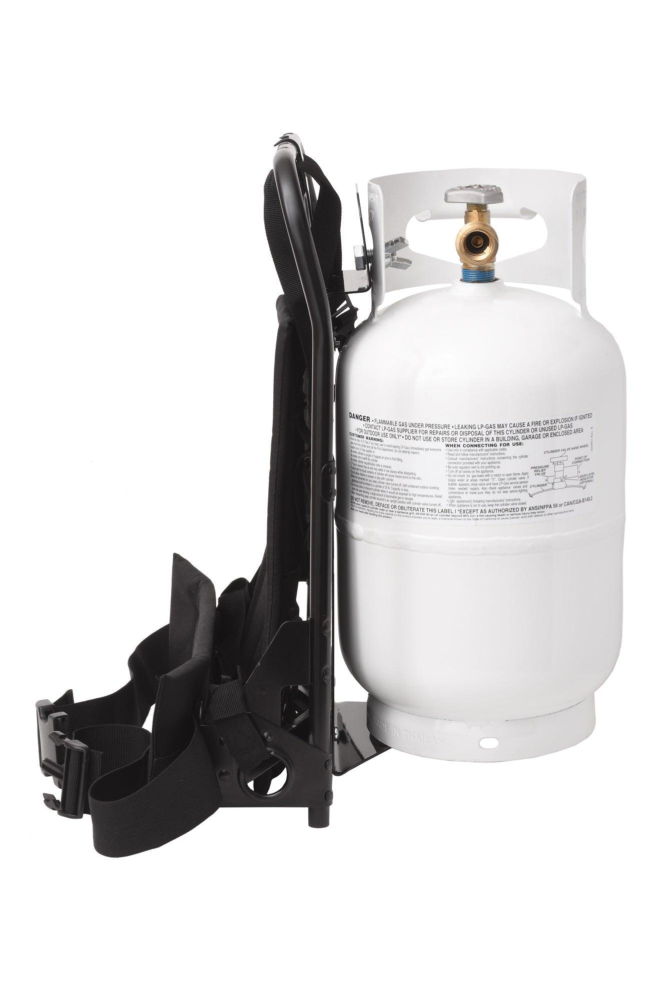 Flame King Metal Alice Frame Backpack Carrier for 10LB Propane Cylinder and Weed Torch - We The Collective