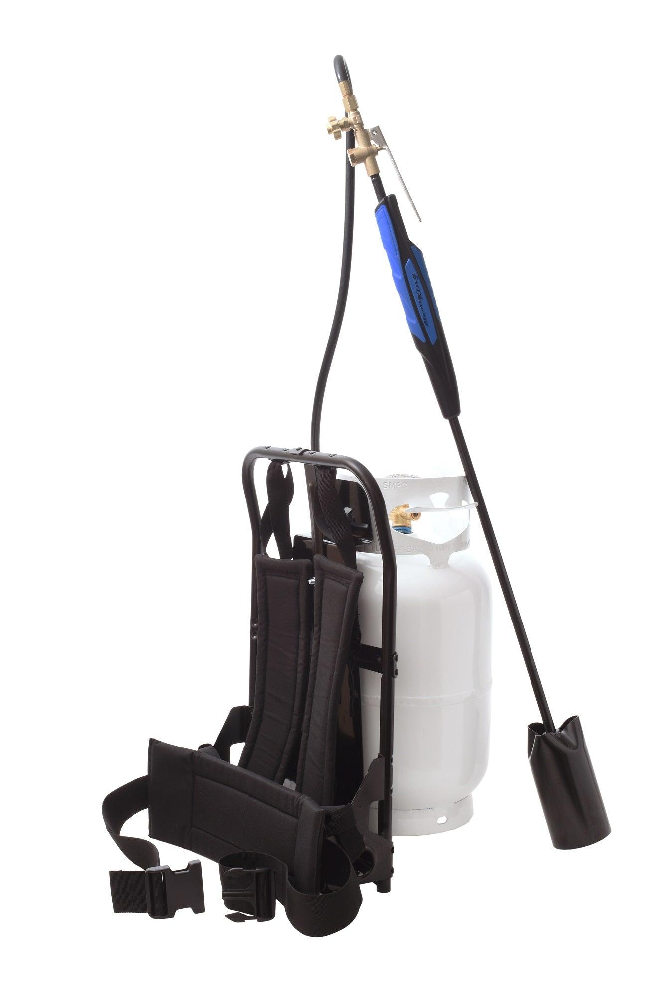 Flame King Metal Alice Frame Backpack Carrier for 10LB Propane Cylinder and Weed Torch - We The Collective