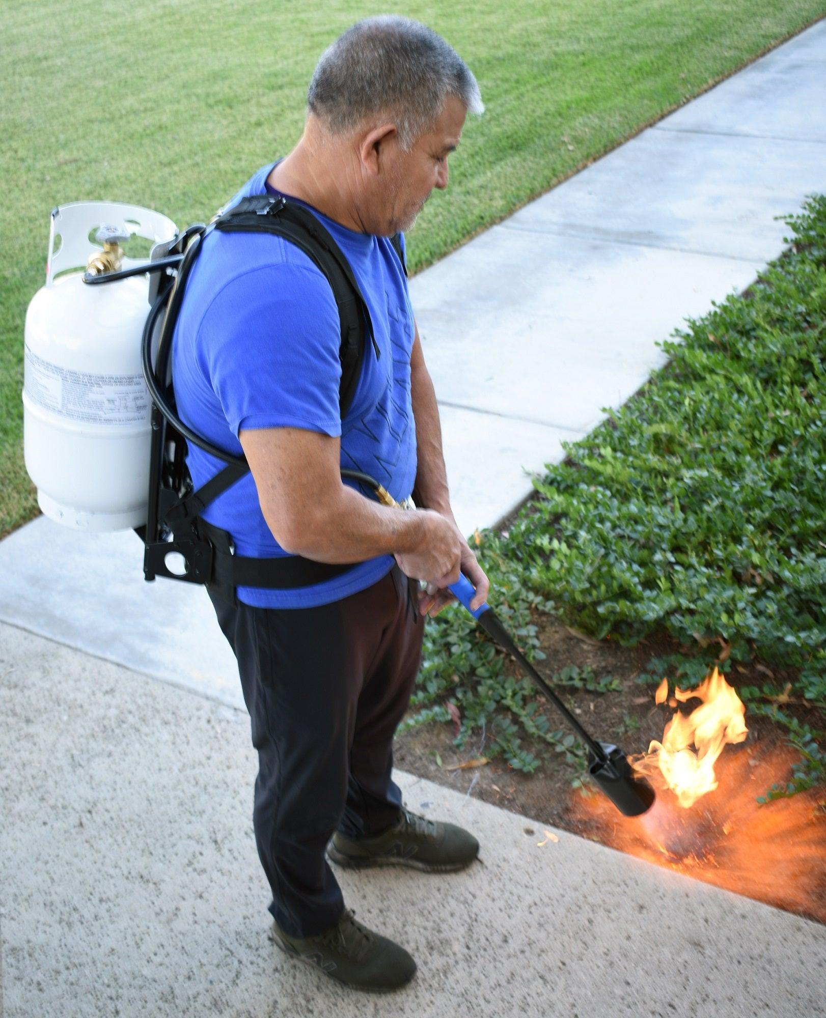 Flame King Metal Alice Frame Backpack Carrier for 10LB Propane Cylinder and Weed Torch - We The Collective