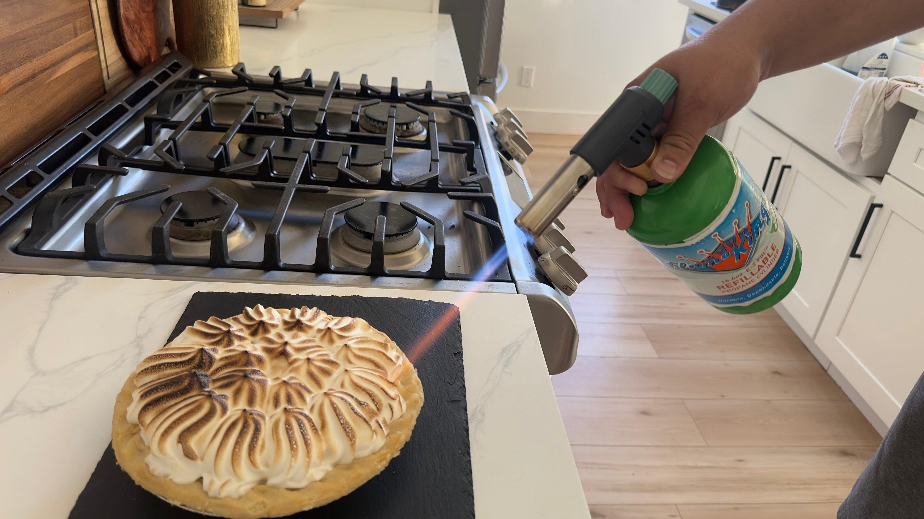 Flame King Mini Propane Blow Torch Head 10,000 BTU for Kitchen and Soldering - We The Collective