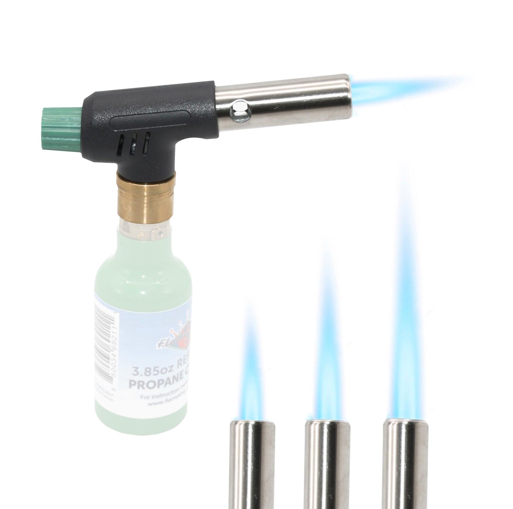 Flame King Mini Propane Blow Torch Head 10,000 BTU for Kitchen and Soldering - We The Collective