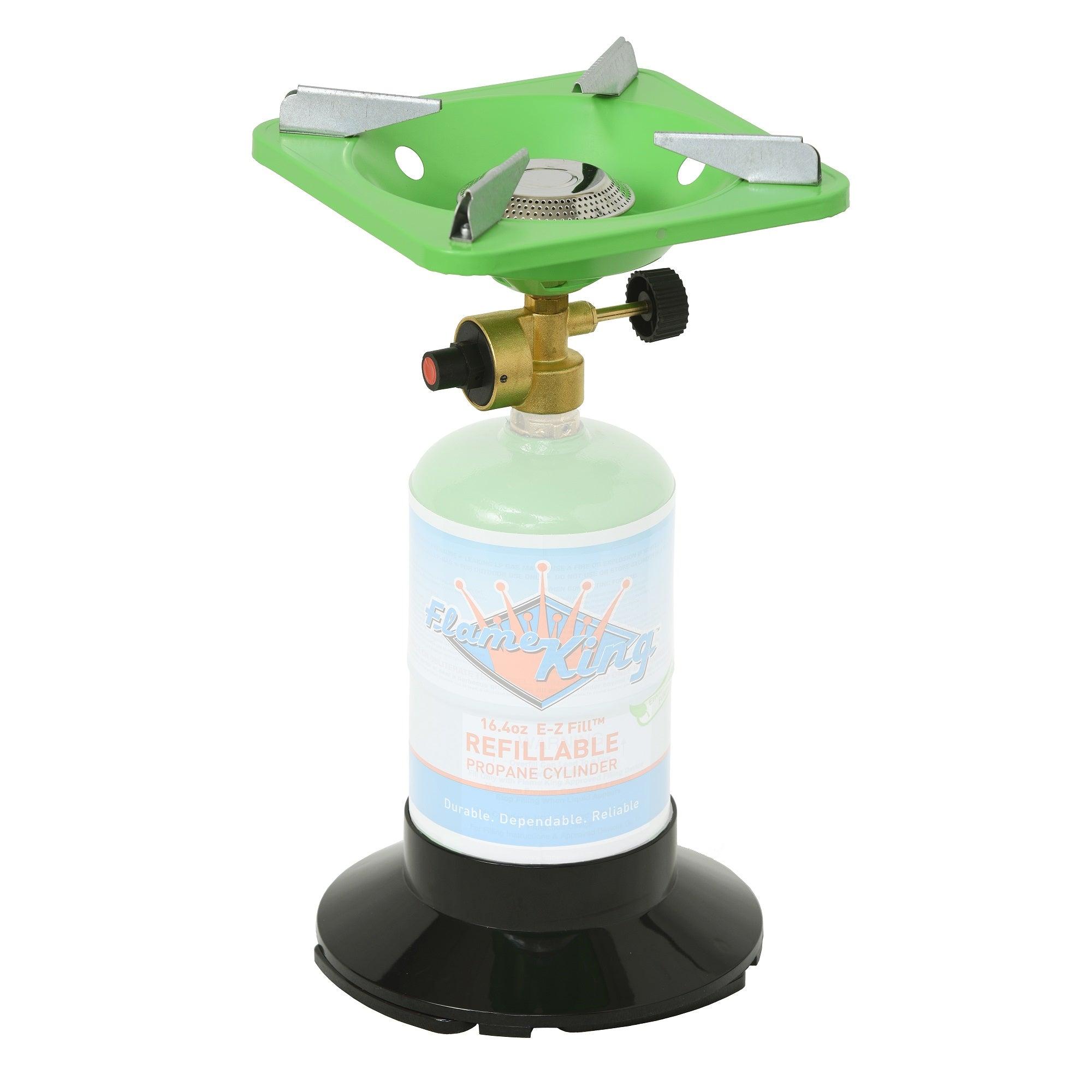 Flame King Portable Single Burner Cooker with 1 Lb Base Camping - We The Collective