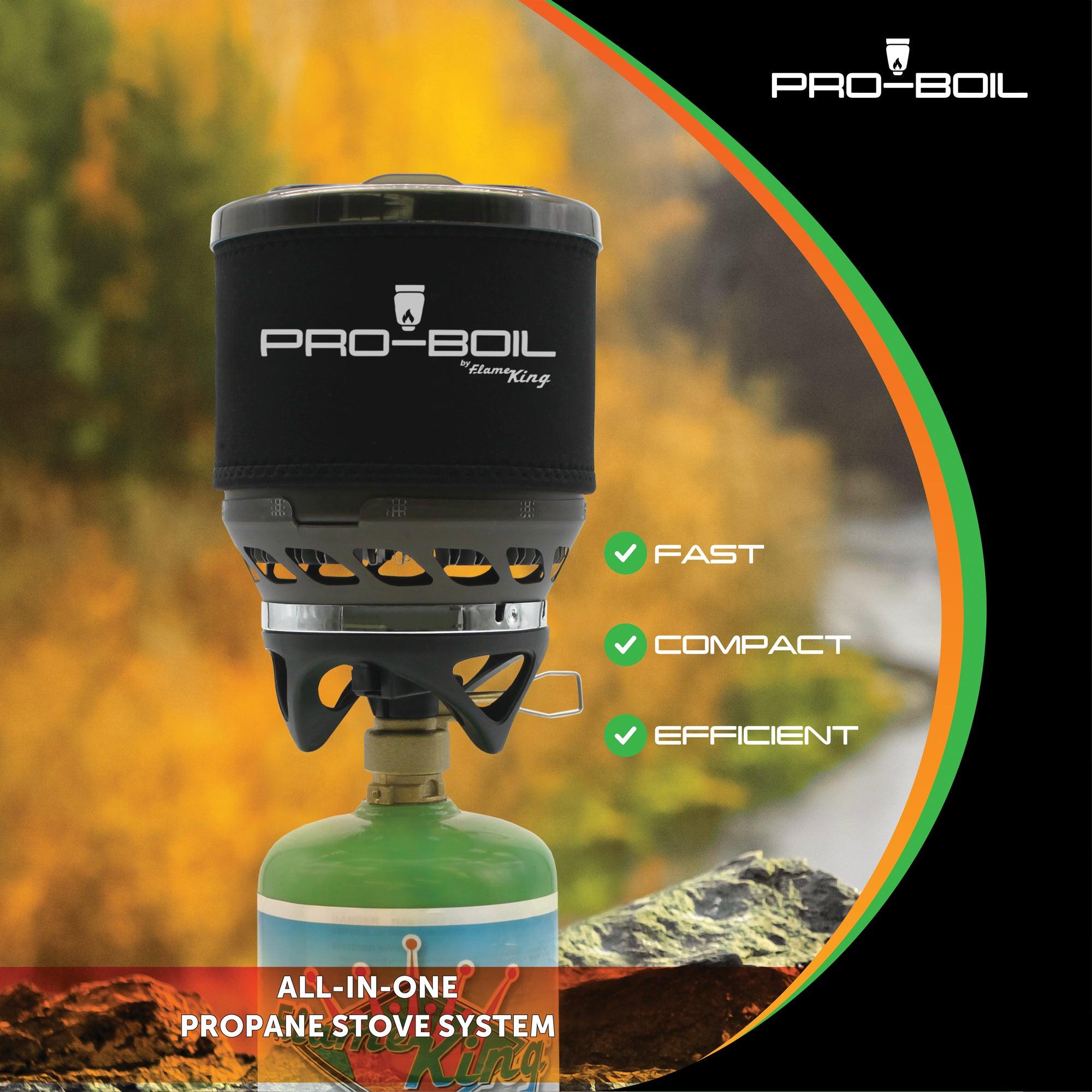Flame King Pro-Boil Camping and Backpacking Stove Cooking System - We The Collective