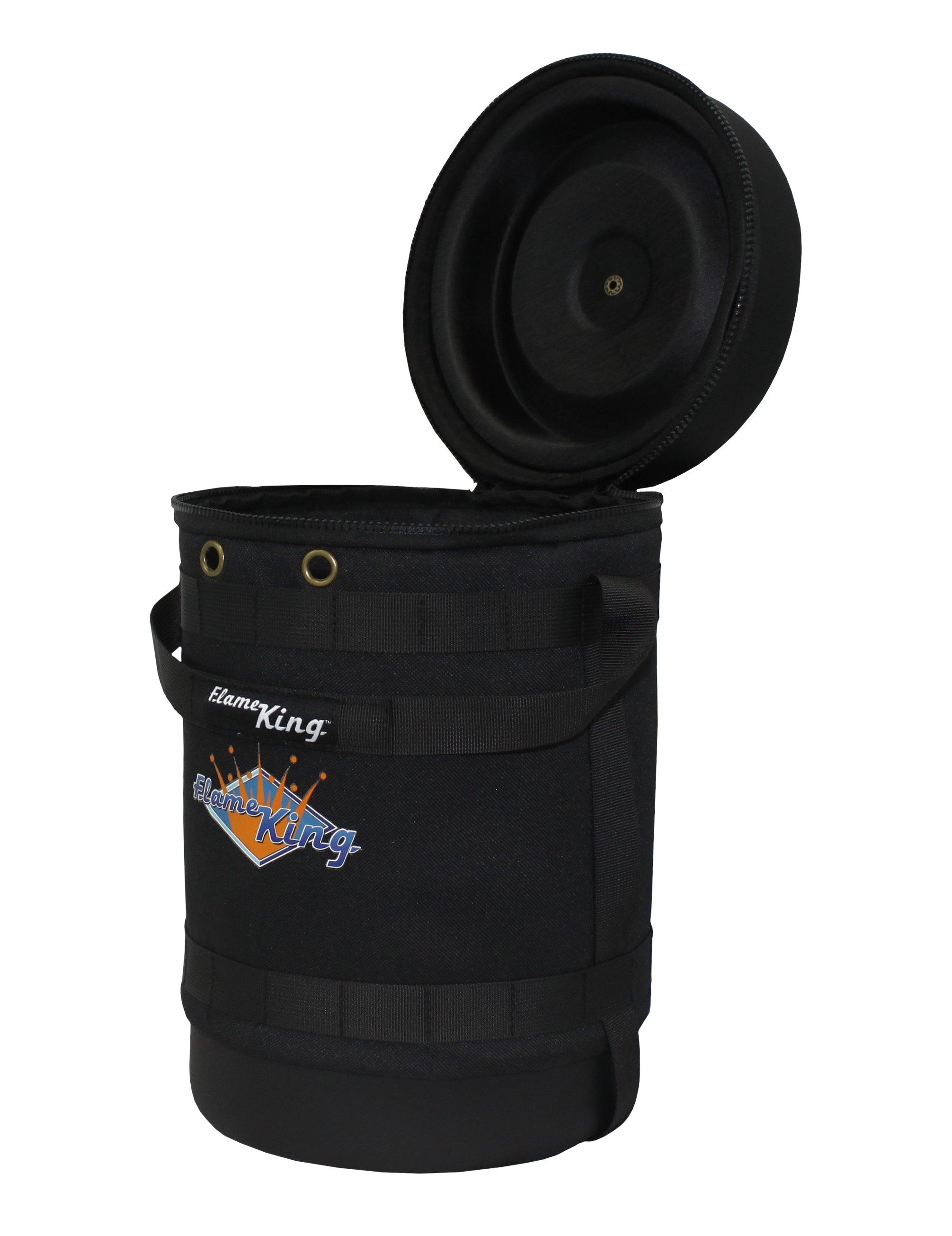 Flame King Propane Gas Hauler for 5lb Propane Tank Insulated Protective Carry Case - We The Collective
