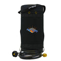 Flame King Propane Gas Hauler Kit-Insulated Protective Carry Case for 10lb Propane Tank plus Adapter Hose - We The Collective