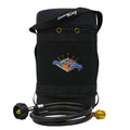 Flame King Propane Gas Hauler Kit-Insulated Protective Carry Case for 5lb Propane Tank plus Adapter Hose - We The Collective