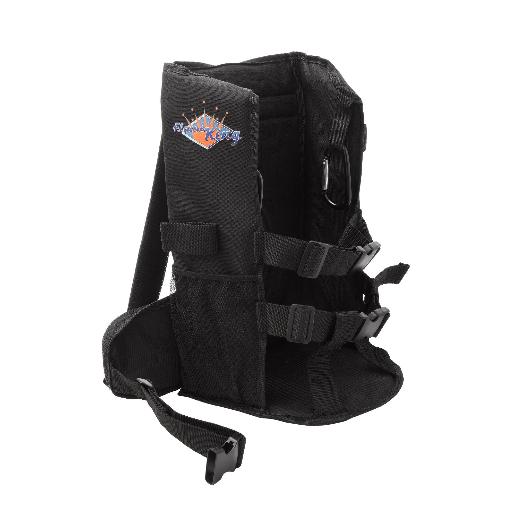 Flame King Propane Tank Backpack Carrier for 5lb or 10lb Cylinder For Weed Burner Torch - We The Collective
