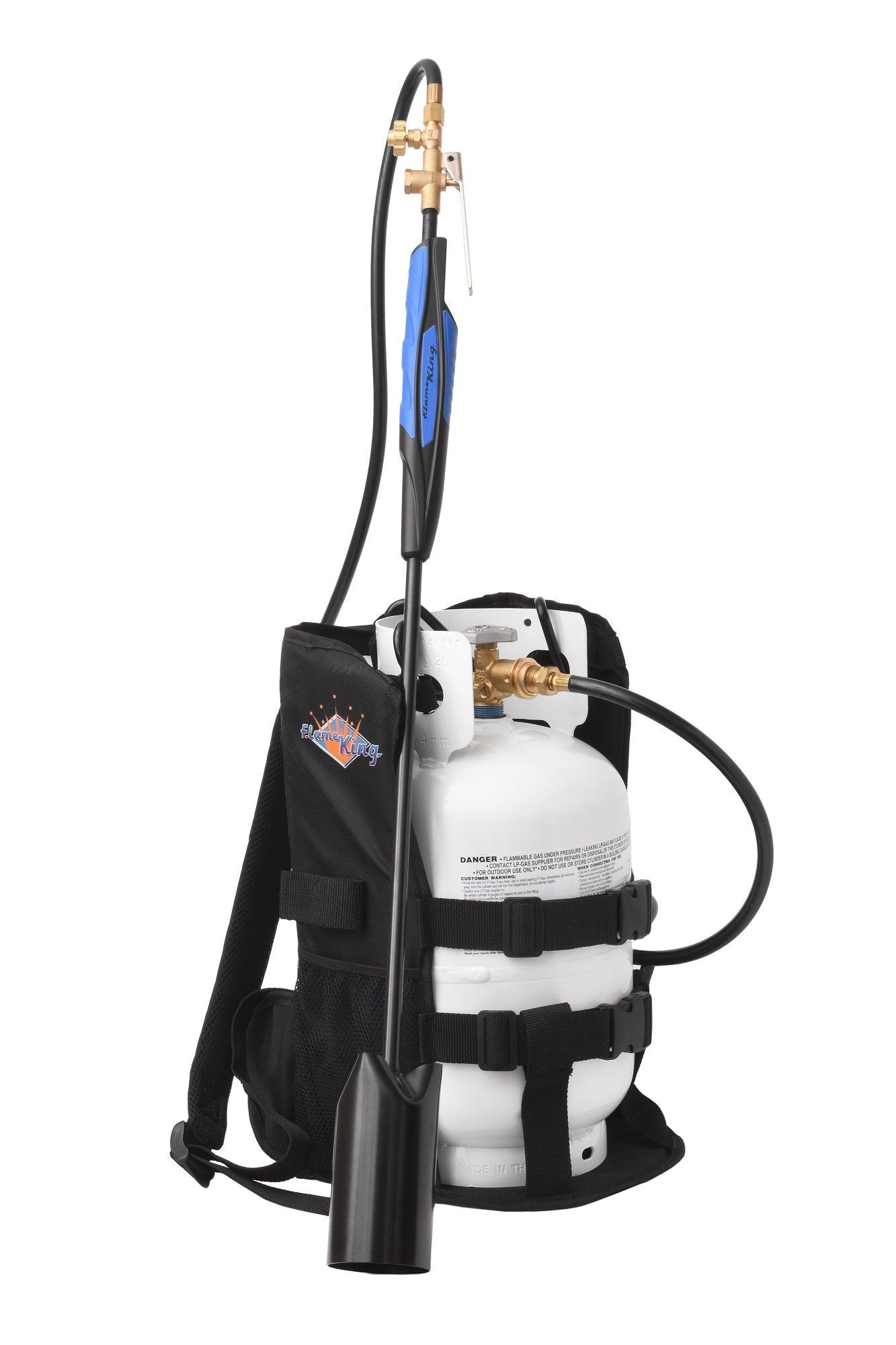 Flame King Propane Tank Backpack Carrier for 5lb or 10lb Cylinder For Weed Burner Torch - We The Collective