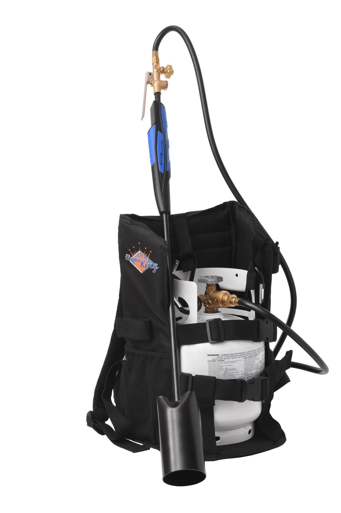 Flame King Propane Tank Backpack Carrier for 5lb or 10lb Cylinder For Weed Burner Torch - We The Collective