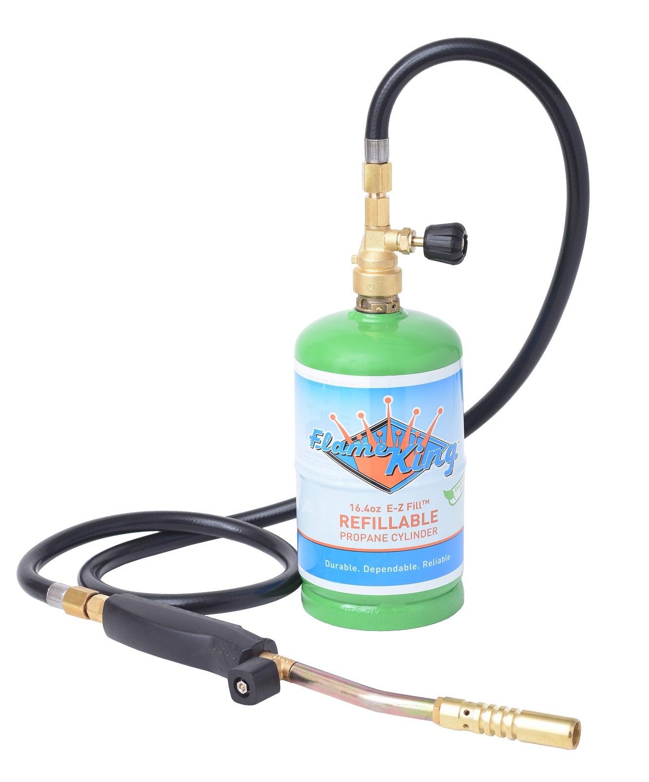 Flame King Propane Torch with 3 Interchangeable Tips - We The Collective