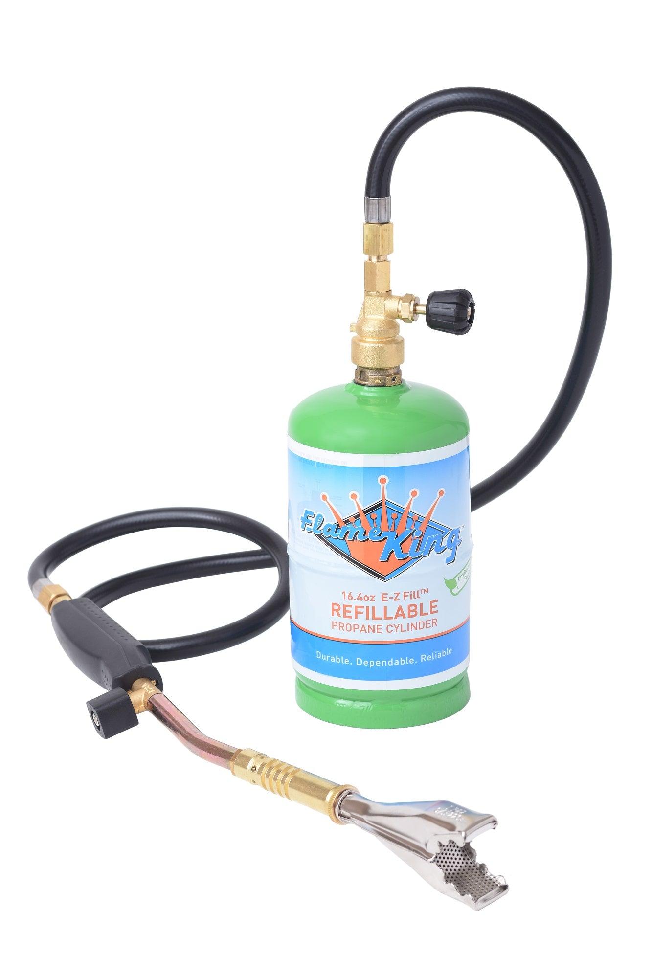Flame King Propane Torch with 3 Interchangeable Tips - We The Collective