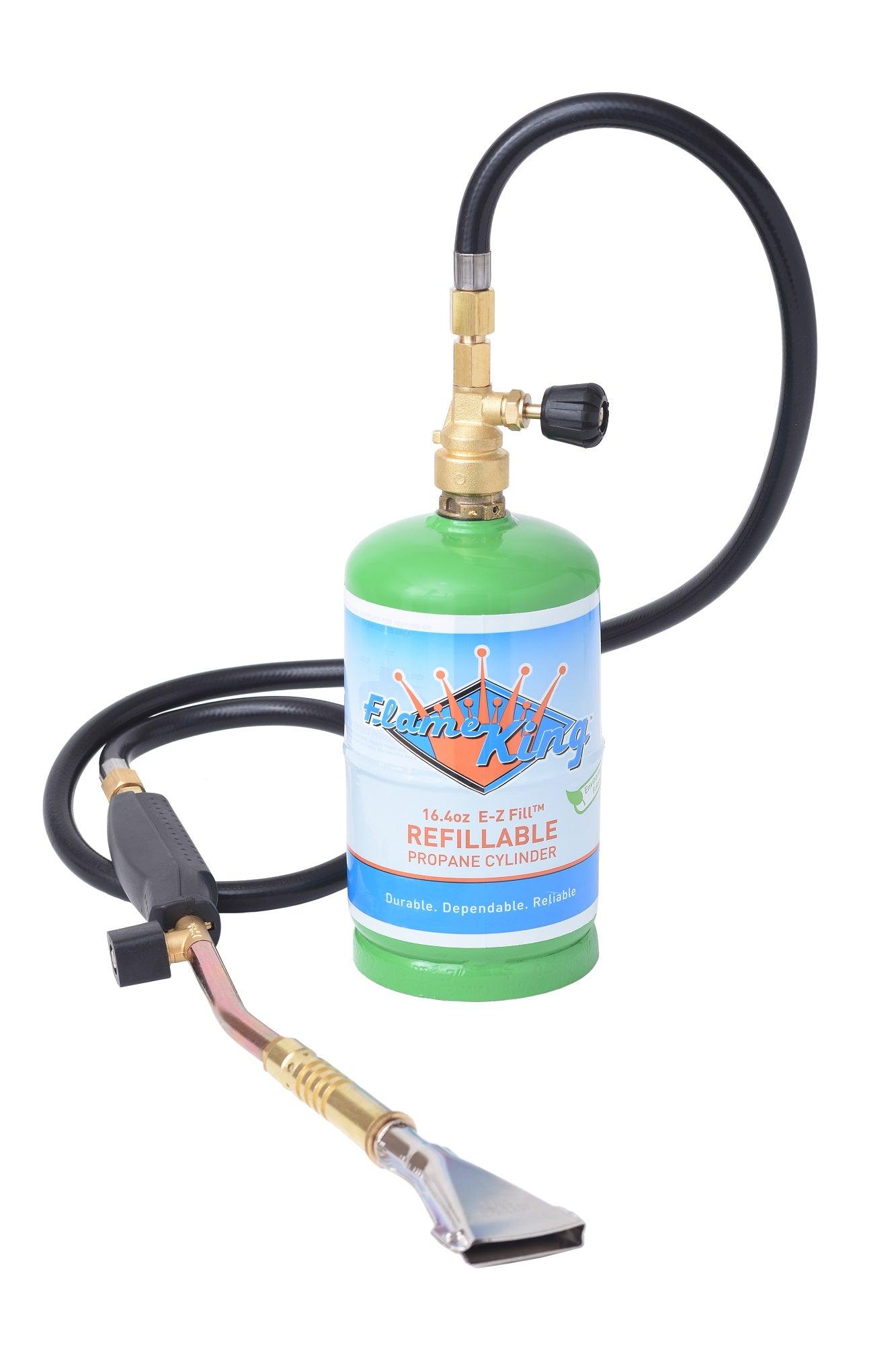 Flame King Propane Torch with 3 Interchangeable Tips - We The Collective