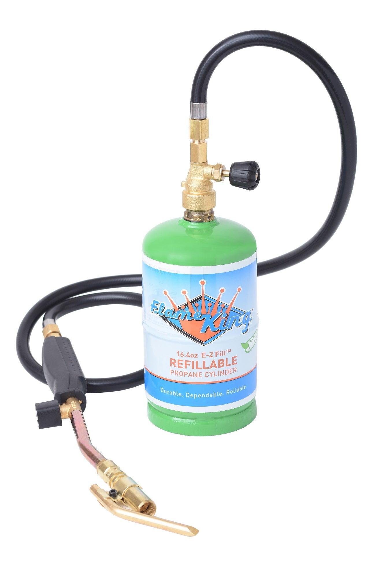 Flame King Propane Torch with 3 Interchangeable Tips - We The Collective
