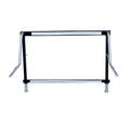 Flame King RV camper trailer mounting rack designed for Flame King propane portable grill or griddle, showcasing sturdy construction.