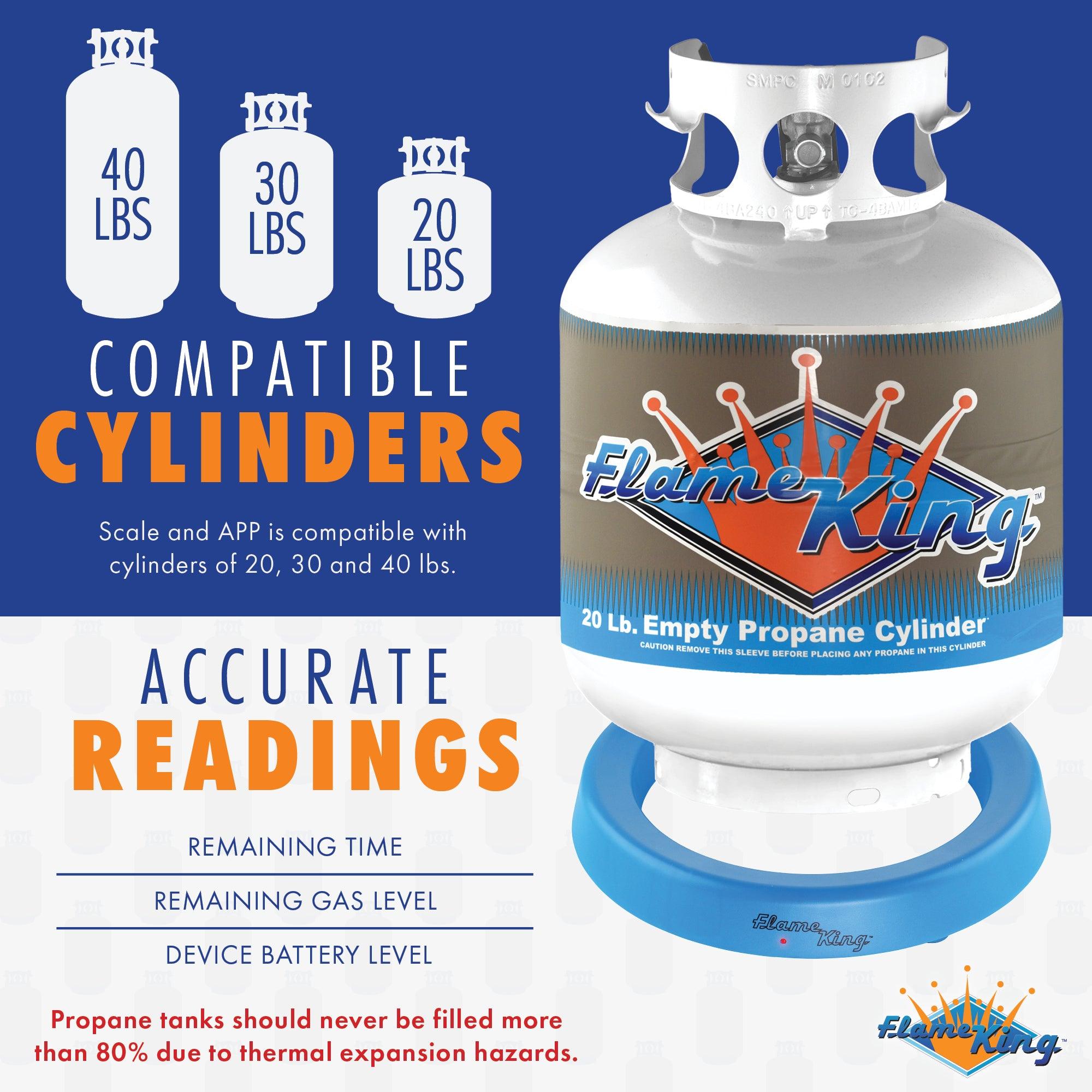 Flame King Smart Wireless Gauge Propane Tank Scale - We The Collective