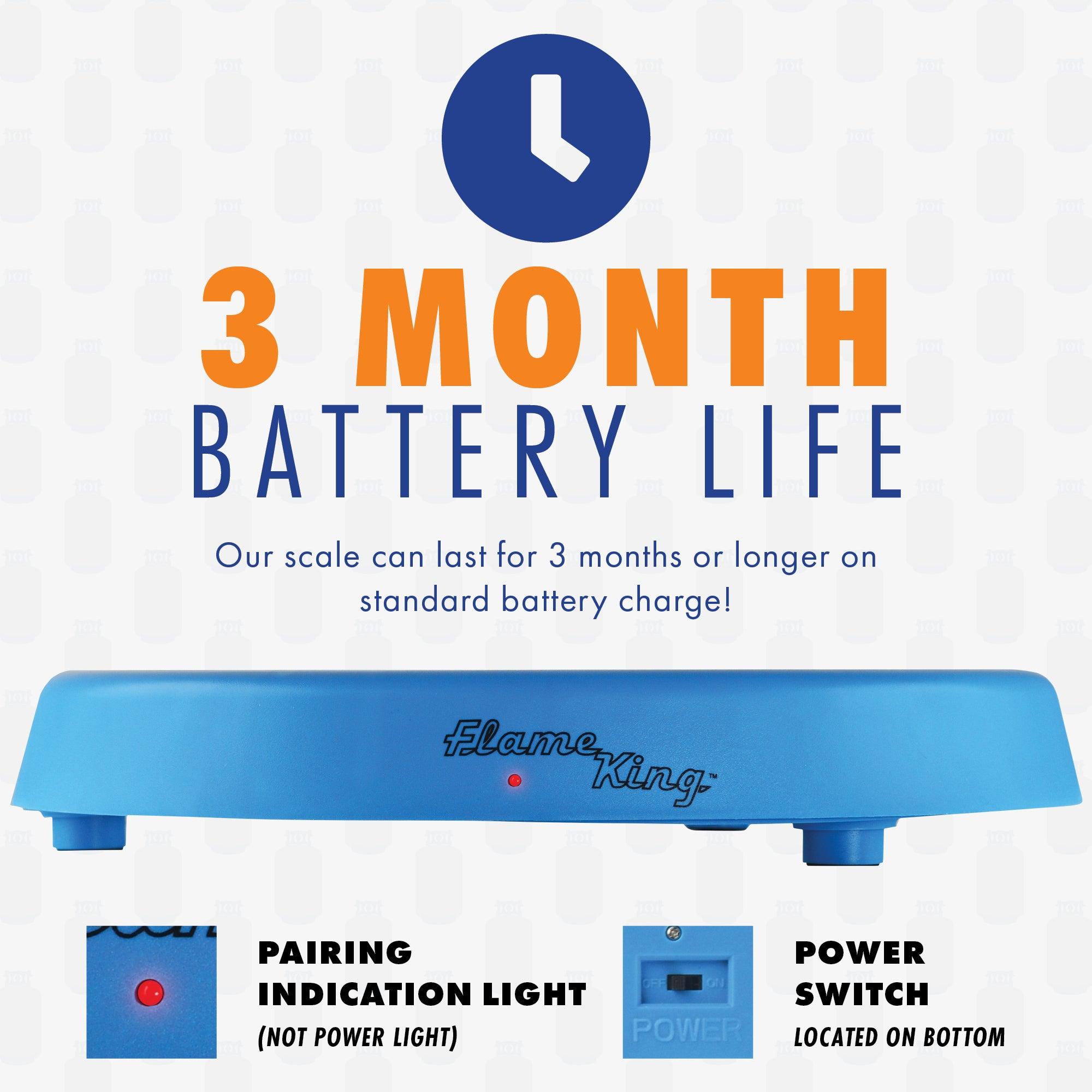 Flame King Smart Wireless Gauge Propane Tank Scale - We The Collective