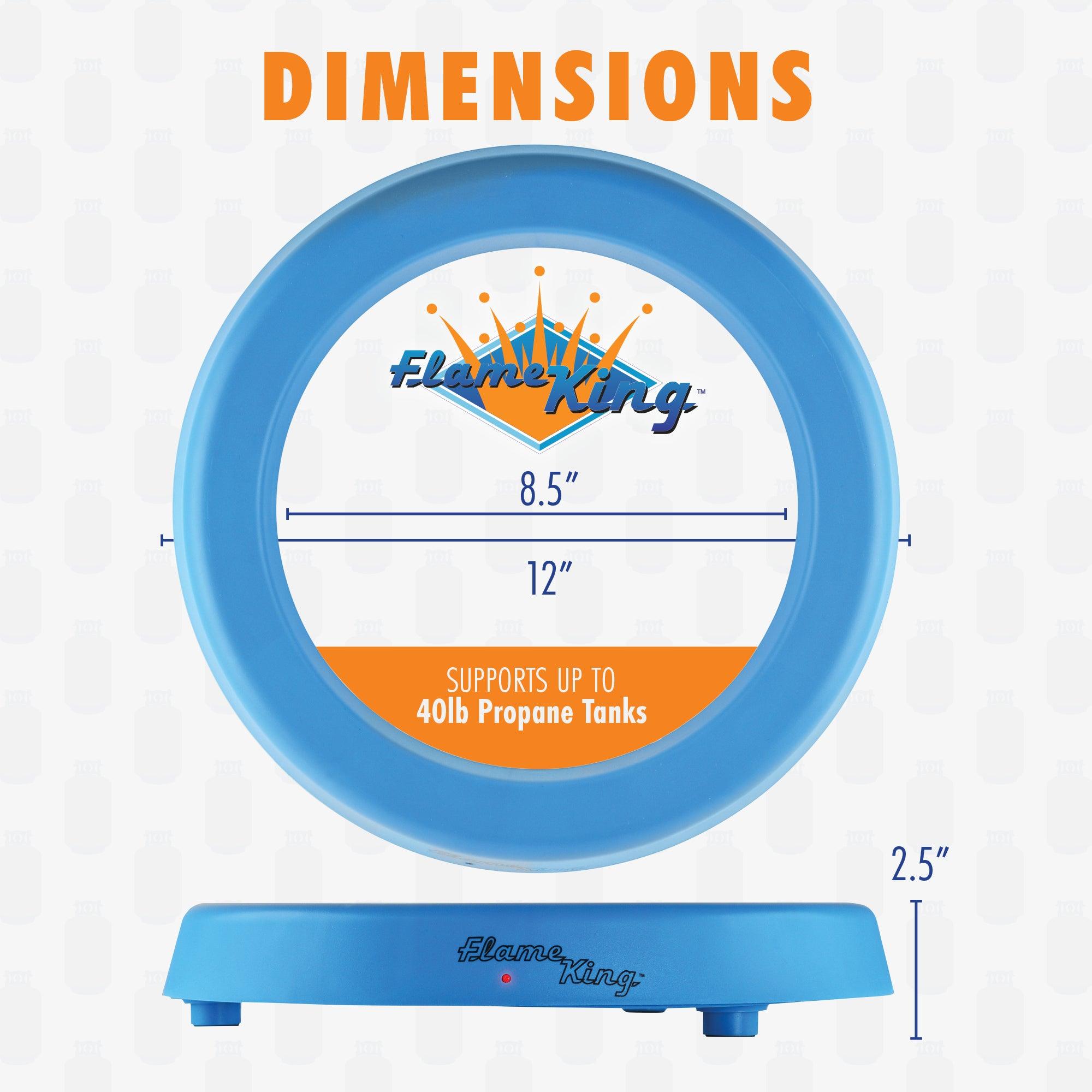 Flame King Smart Wireless Gauge Propane Tank Scale - We The Collective
