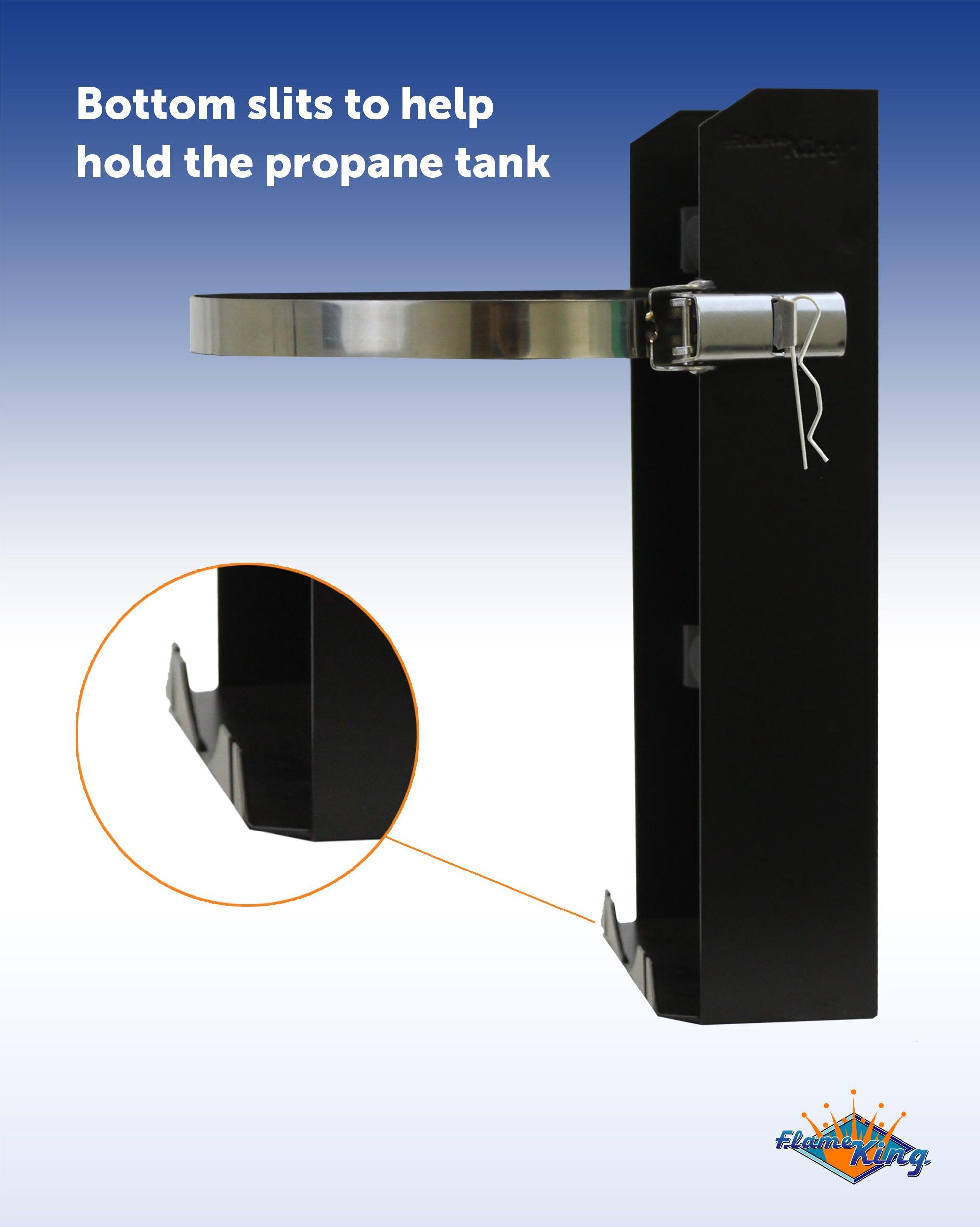 Flame King T-Racks 10lb Propane Tank Mounting Brackets Strap Campervan Overland Vehicles - We The Collective