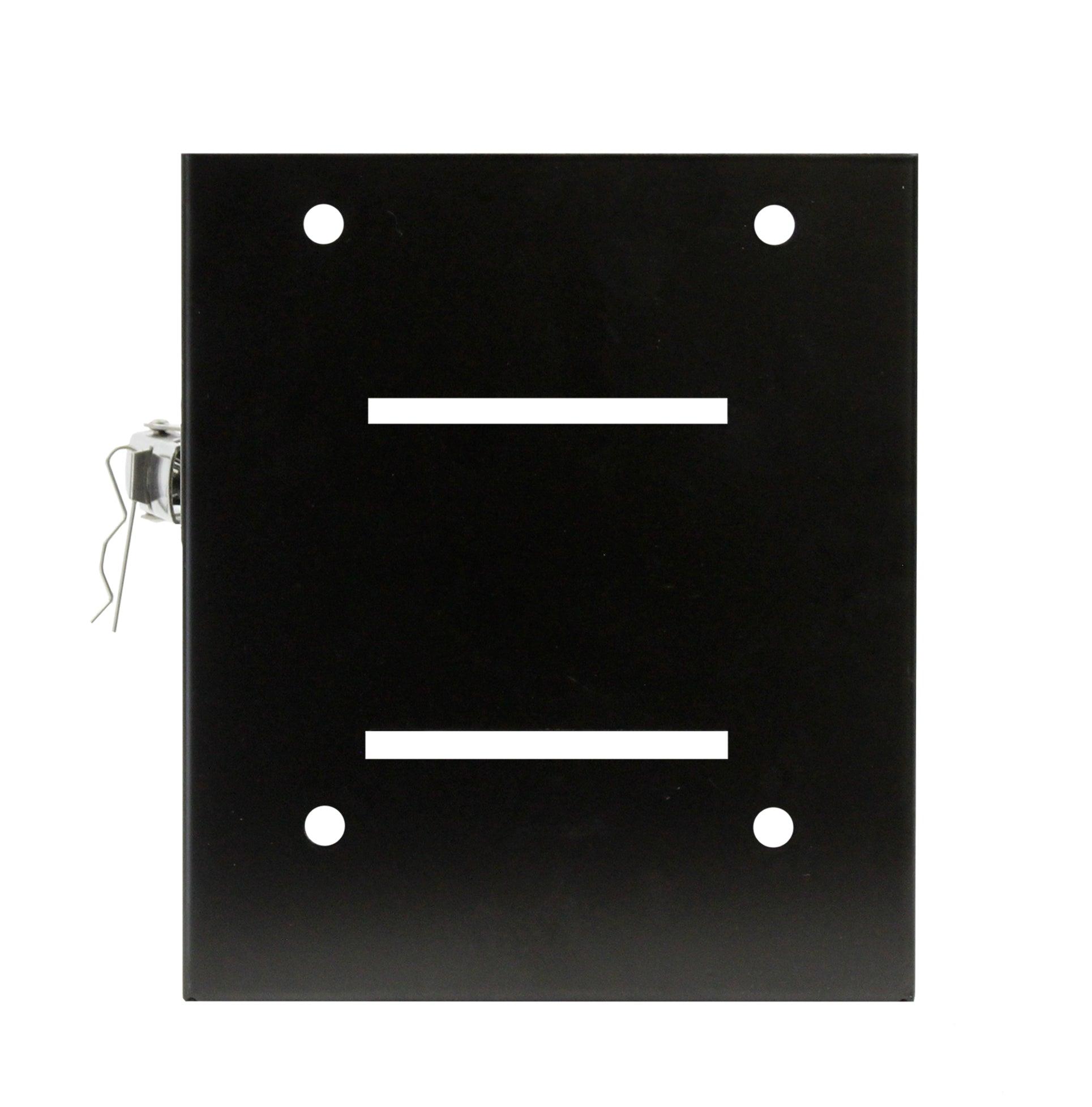 Flame King T-Racks propane tank mounting brackets for secure attachment in RVs and campervans, ideal for overland vehicles.