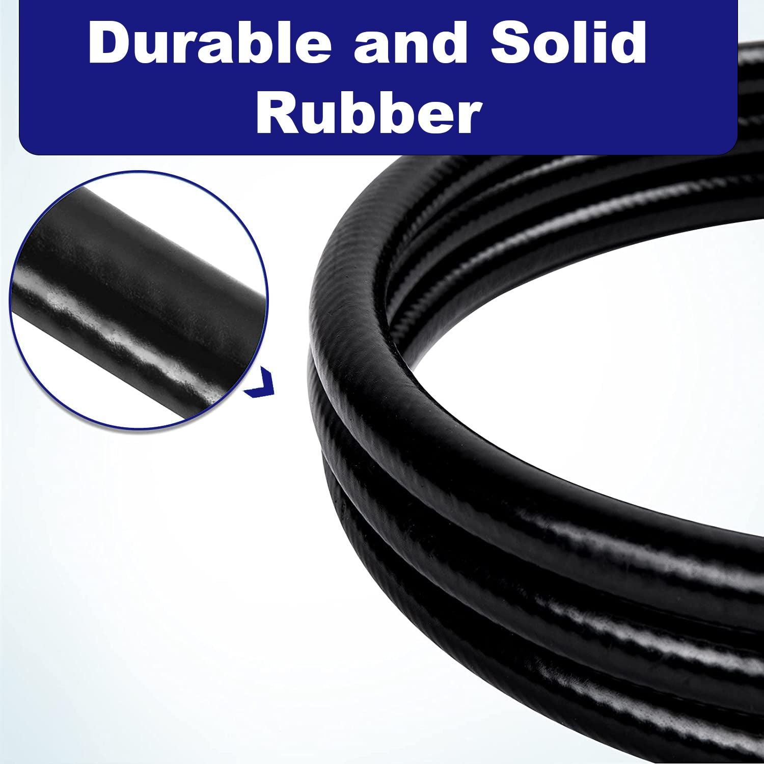 Flame King Thermo Rubber RV Slide Out Hose Assembly, 72 Inch, 3/8 Inch ID, Female to Female - We The Collective