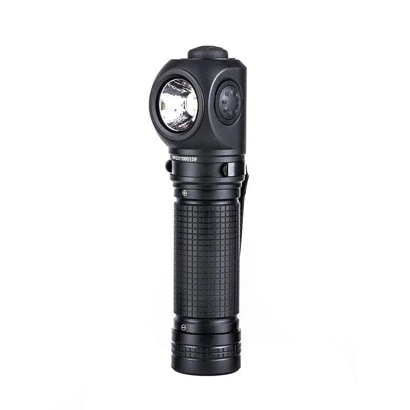SFT2 Tactical P10 right angle duty light mounted flashlight with multi-function features and durable design.