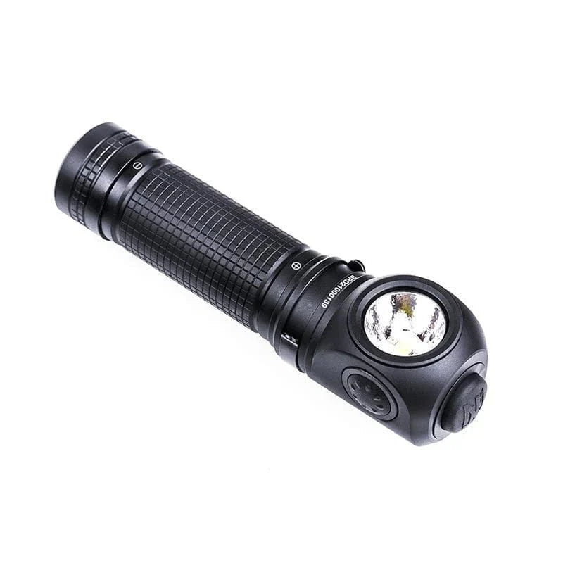 SFT2 Tactical P10 right angle duty light mounted flashlight with multi-function design and durable construction.