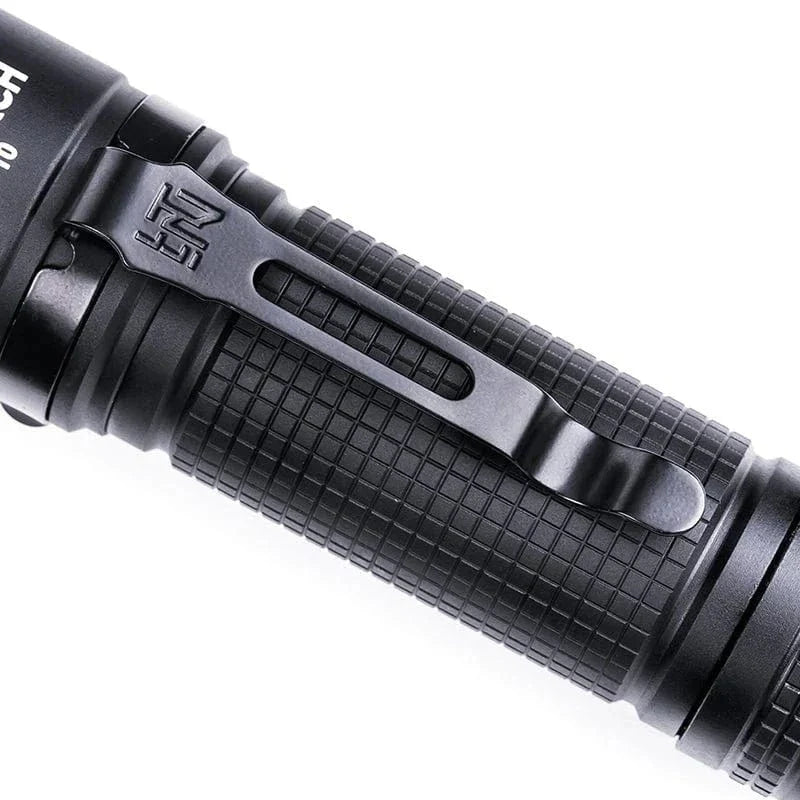 SFT2 Tactical P10 right angle duty light mounted flashlight with multi-function features and sturdy design.