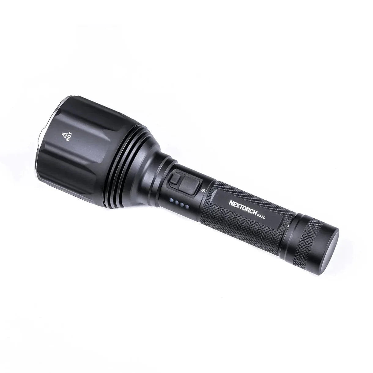 SFT2 Tactical P82C long-range flashlight with a mounted design, featuring a powerful 2200 lumen output.