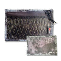 Recycled Firefighter flat EDC pouch in X-Pac RAID edition with zipper closure, compact and durable for everyday carry.