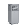 Gray 8000 BTU VYSN 3-in-1 air cooler with dehumidifier and fan mode, ideal for home and garden cooling.