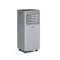 Gray VYSN 10,000 BTU air cooler with fan and dehumidifier mode, ideal for home and garden cooling.