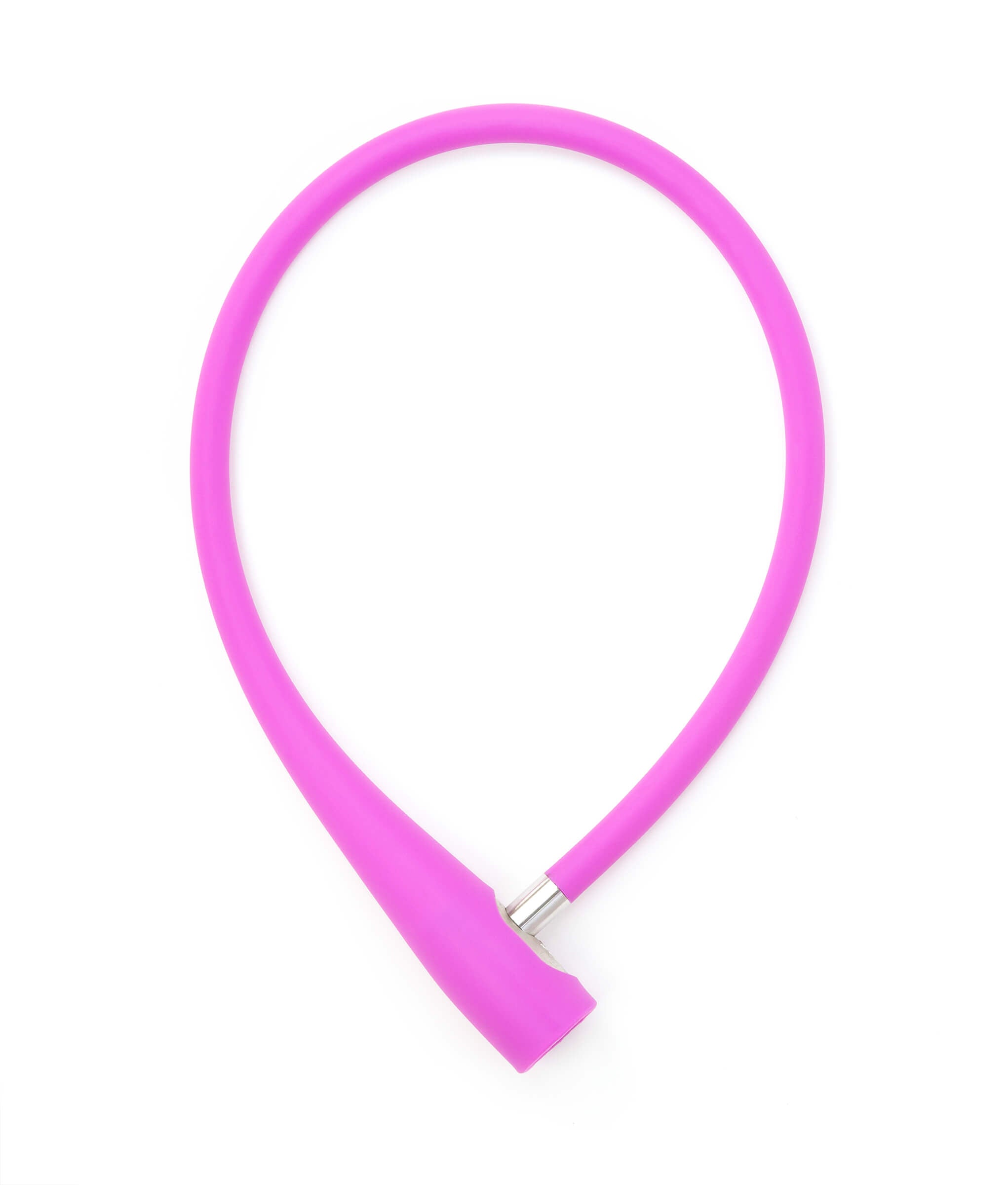 Knog Frankie Cable Lock by ZEITBIKE, featuring a pink cable lock with a compact, secure design for bike security.