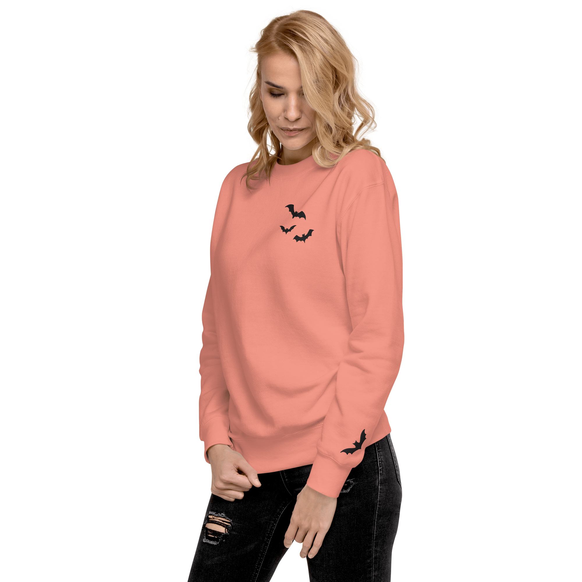 Frickin' Bats Embroidered Sweatshirt